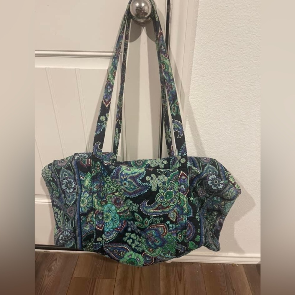 Vera Bradley large duffel bag. Gently used.